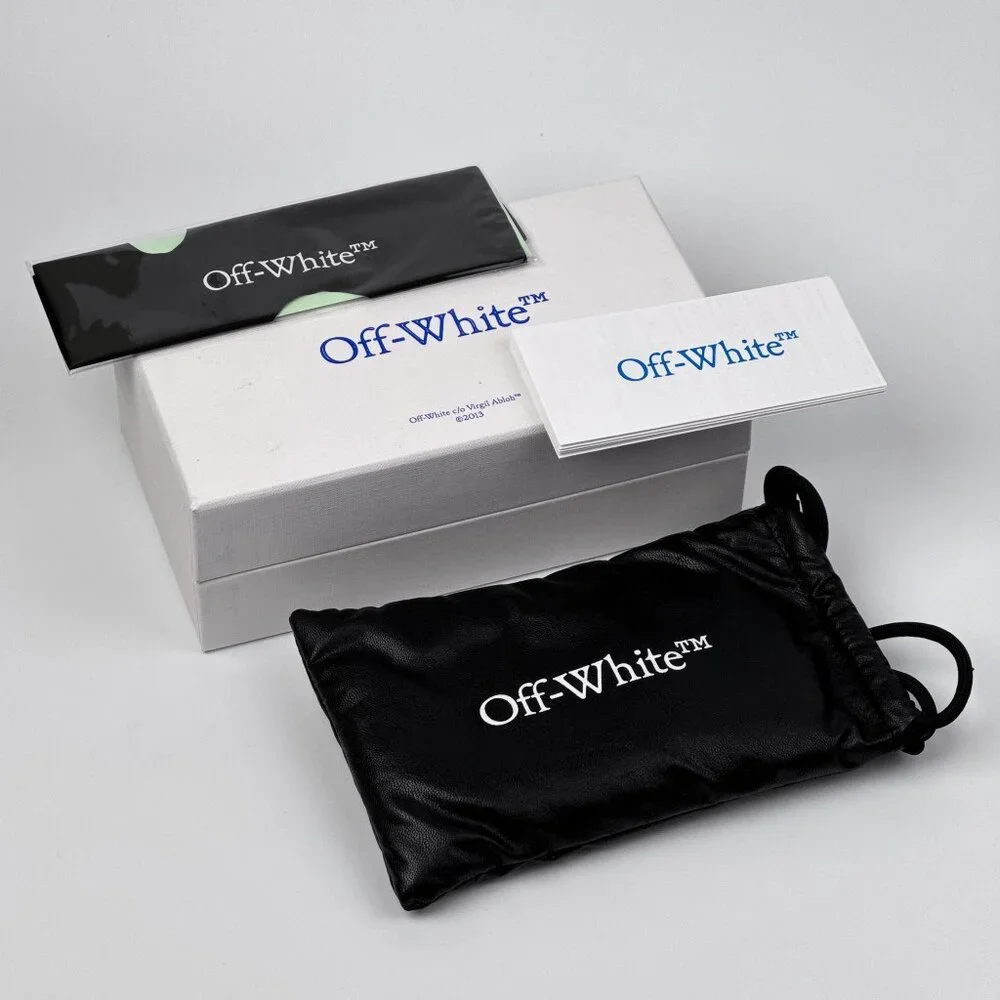 Off-White RIMINI Sunglasses – Silver Rectangle Frame Mirror |Model OERI095 7272